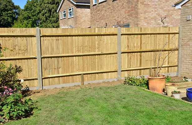 Photo of a fence in garden